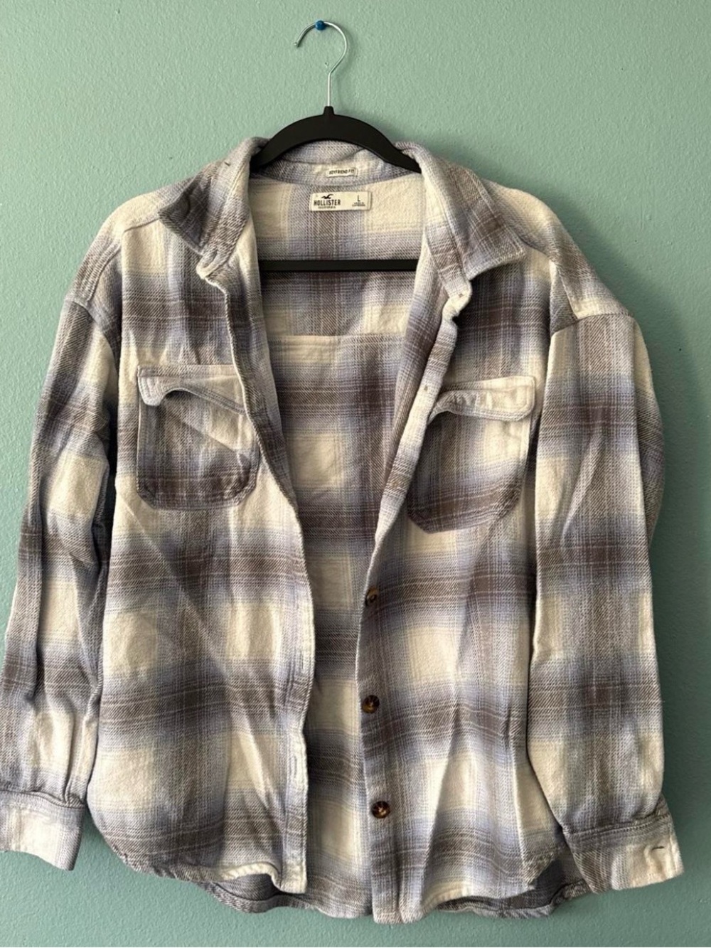 Hollister Boyfriend Flannel